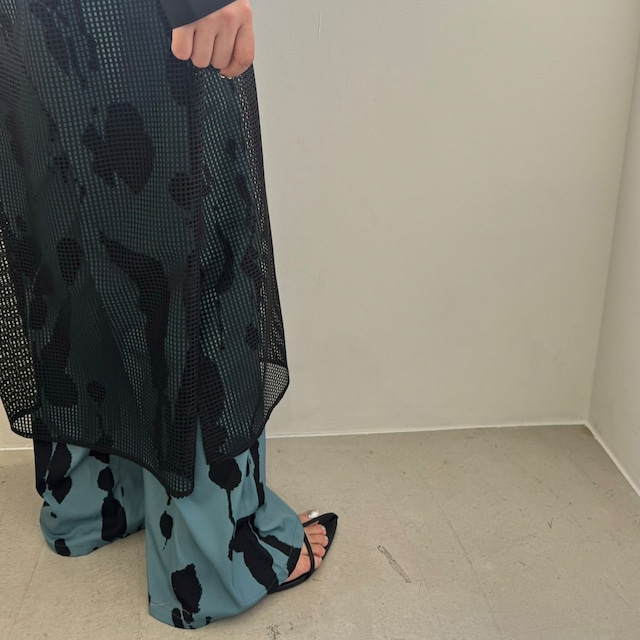ドロップペイント柄パンツ