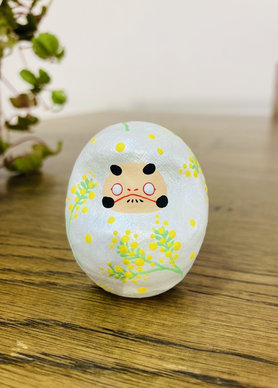 ミモザだるま  　山口さくら