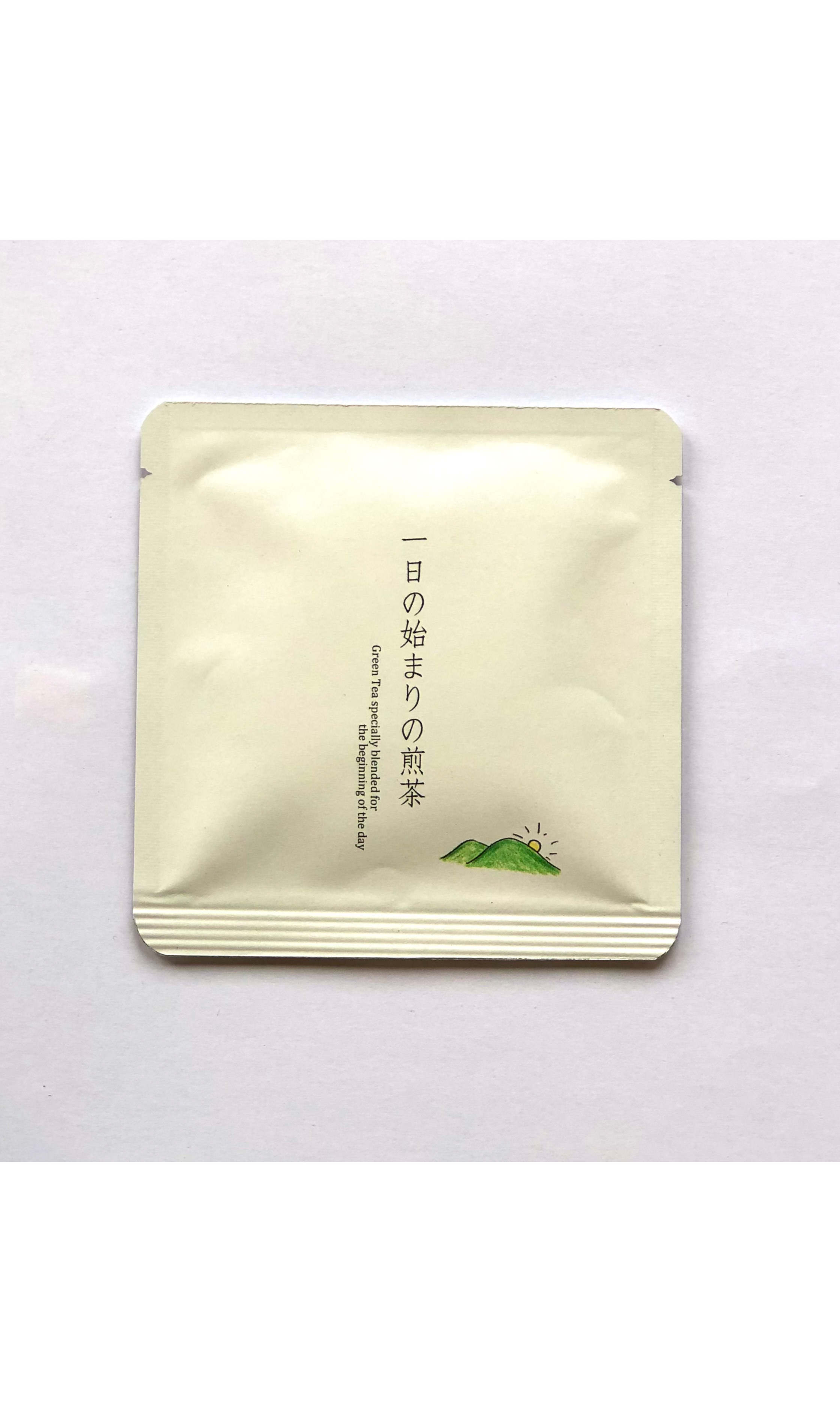 一日の始まりの煎茶(ティーバック)