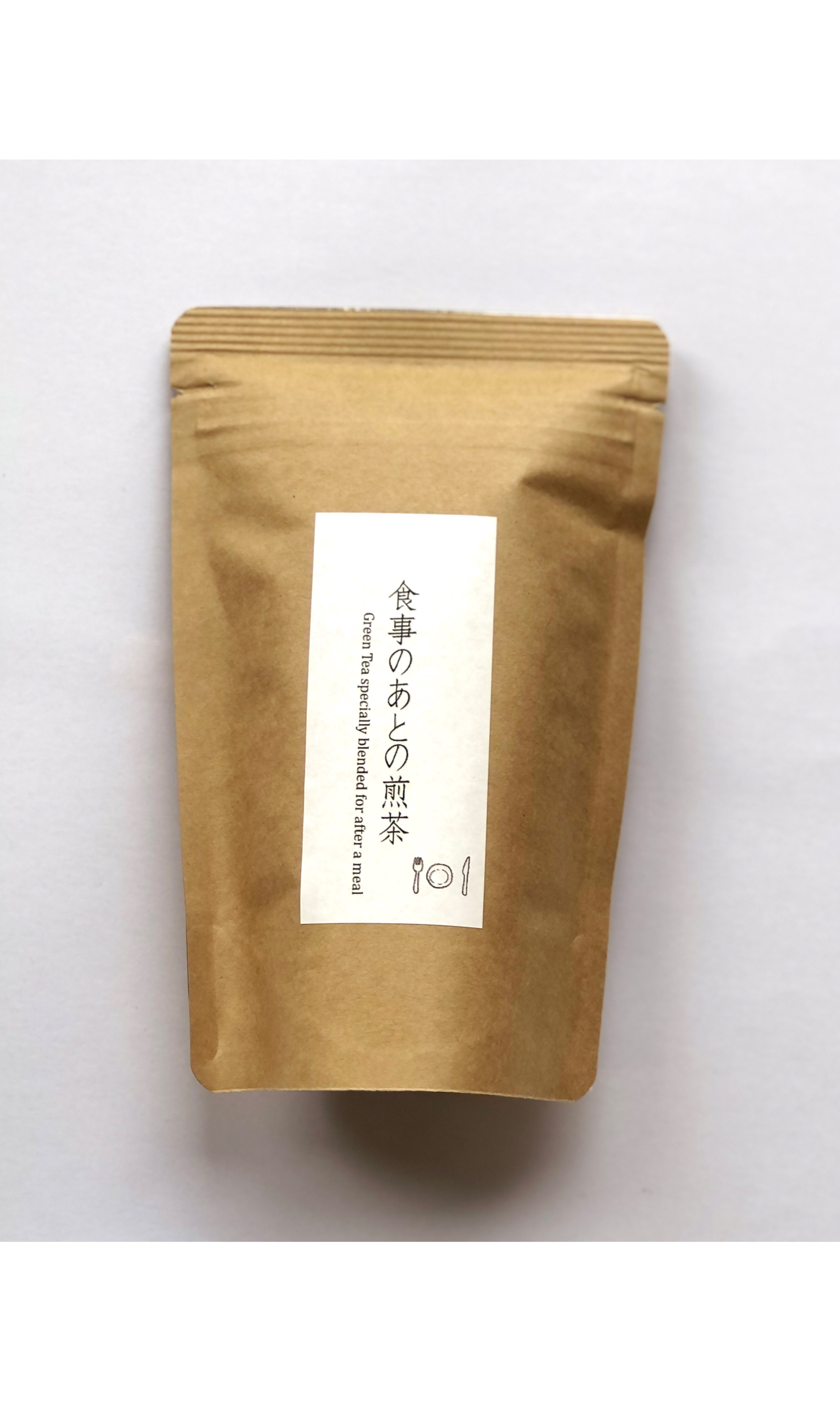 食事のあとの煎茶(ティーバッグ)