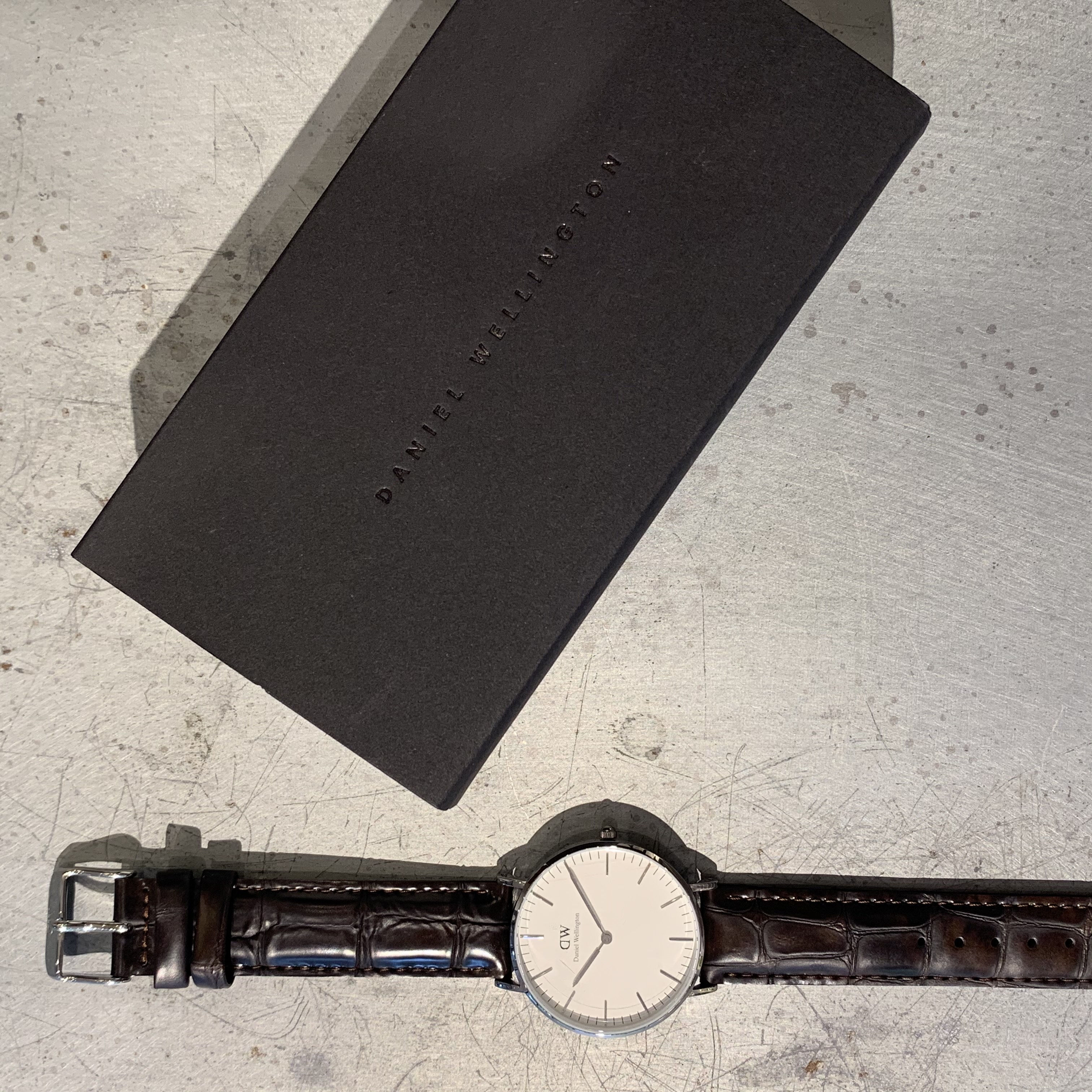 Daniel Wellington Classic York　Silver36mm