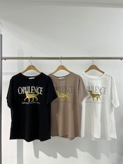 チーター×ロゴTシャツ
